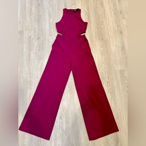 Express Jumpsuit Size S Magenta